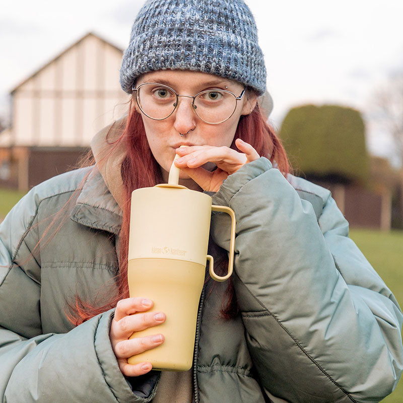 26oz-rise-tumbler-with-straw-lid-h6 26oz_rise_rumbler_straw_wax_yellow_woman_sip_square.jpg